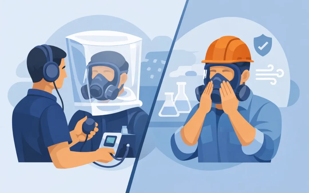 Respirator Fit Testing vs Seal Check