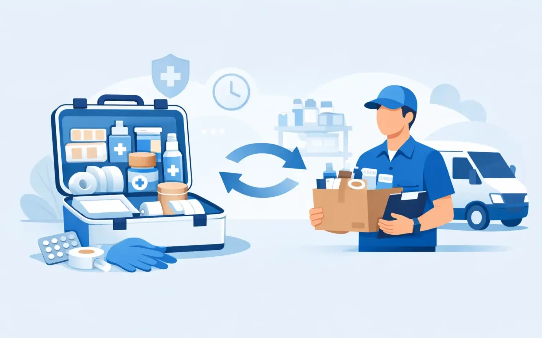 Why a First Aid Kit Restocking Service Matters