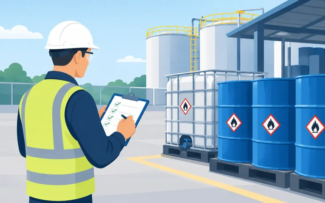 Top Chemical Storage Inspection Points for Worksites